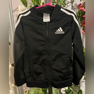 Adidas girls Replenish Tricot bomber zip up jacket